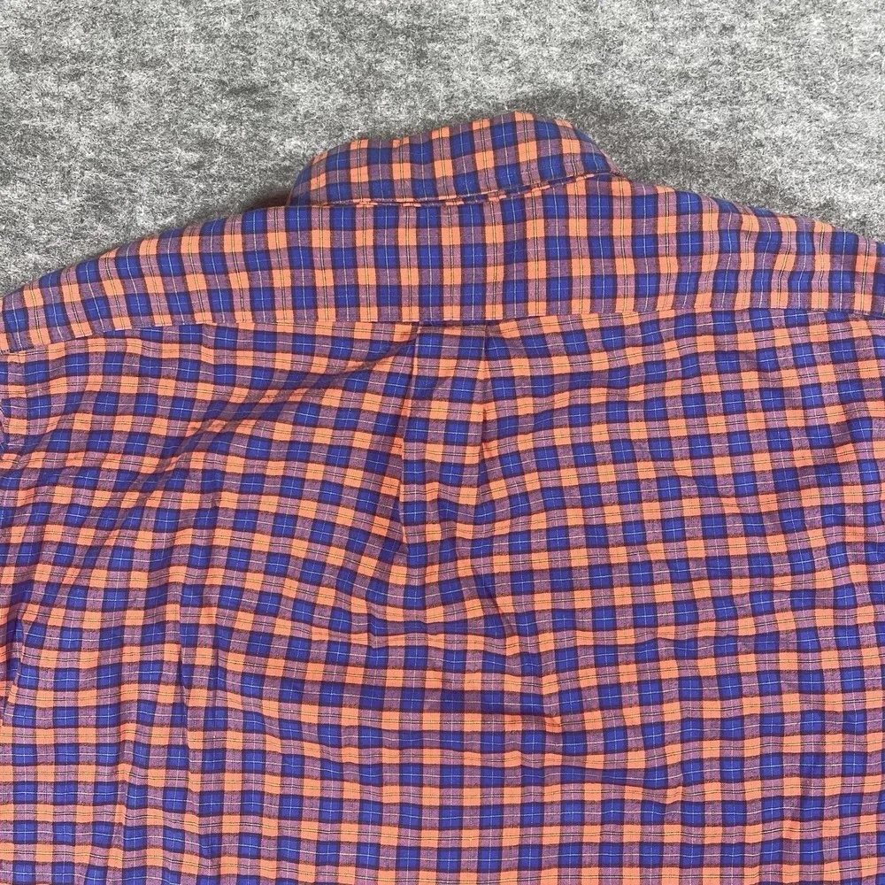 Polo Ralph Lauren Men's Red Plaid Long Sleeve Button-Down Shirt, X-large